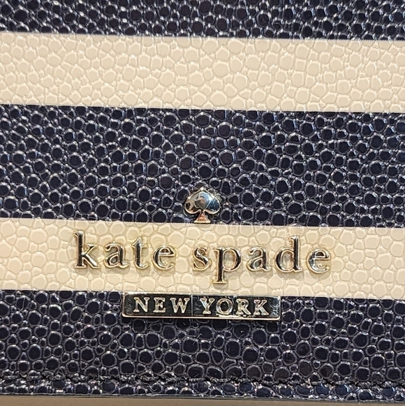Nwt! Kate Spade Cedar Street Stripe Aster small crossbody shoulder bag - Picture 9 of 13